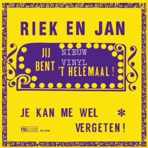 Riek and Jan - you can forget about me