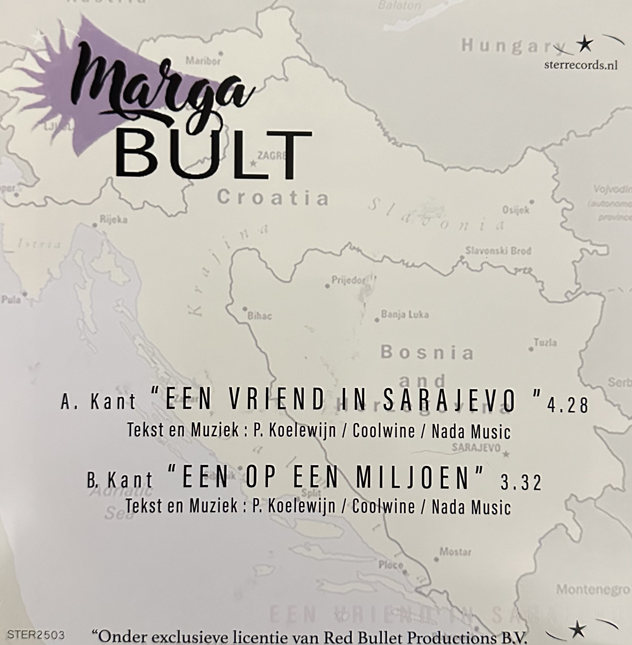 Marga Bult - Een vriend in Sarajevo - “ Een op een miljoen “