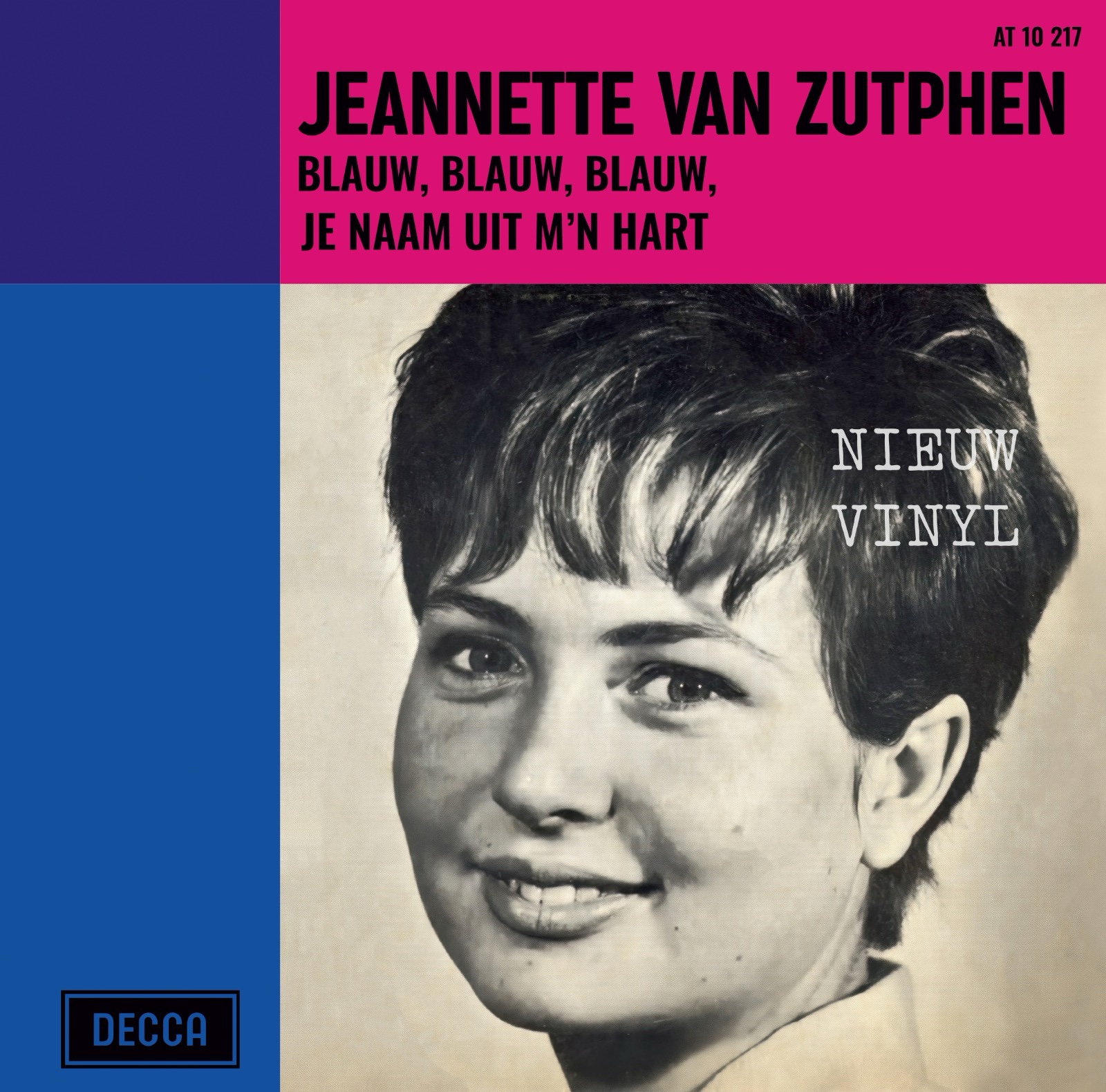Jeannette van Zutphen - Blauw blauw blauw - Je naam uit m’n hart
