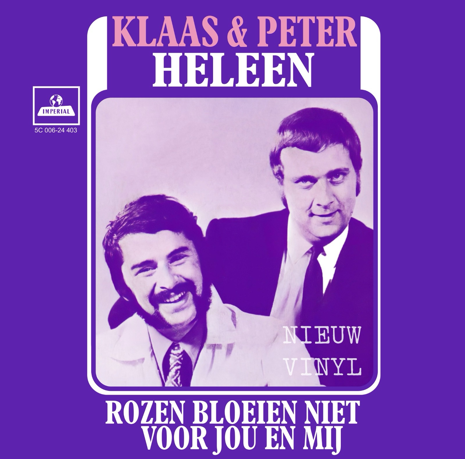 Klaas en Peter - Rozen bloeien niet voor jou en mij  - Heleen