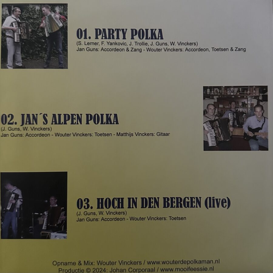 Jan & Wouter - The Party Polka - Jan’s alpen Polka - Hoch in den Bergen