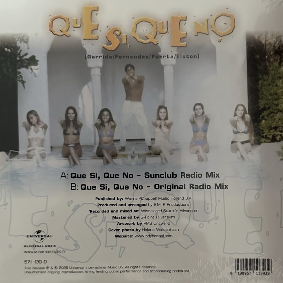 Jody Bernal - Que si, Que No - sunclub Radio Mix - Que Si, Que no - Orginal Radio Mix
