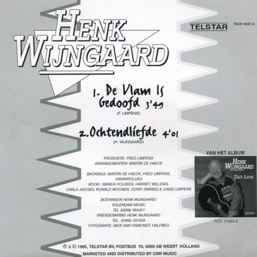 Henk Wijngaard - De vlam is gedoofd - Ochtendliefde