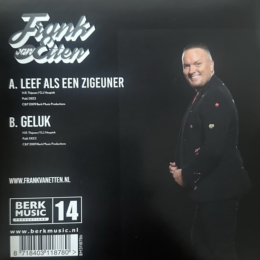 Frank van Etten - Leef als een zigeuner - Geluk
