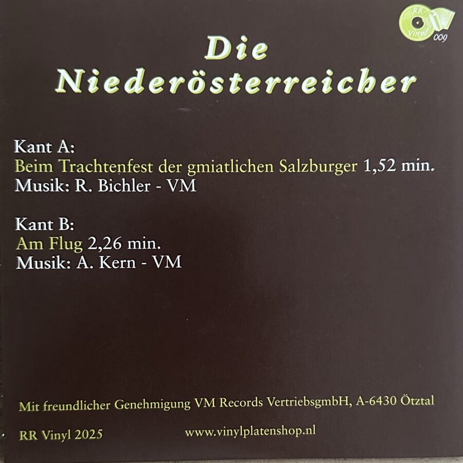 Die Niederosterreicher - Beim trachtenfest der gmiatlichen Salzburger - Am Flug