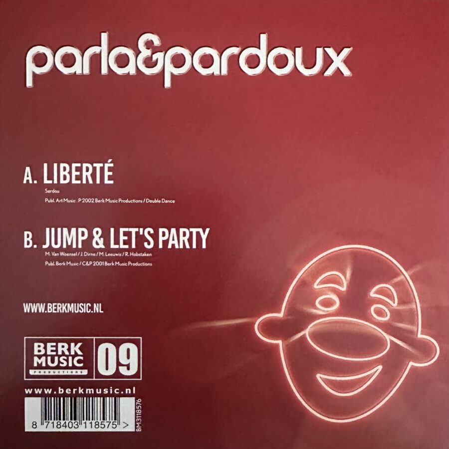 Parla & Pardoux - Liberte - Jump & let’s party